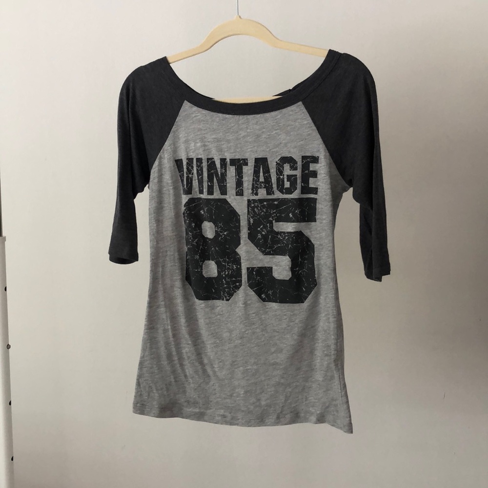 Casual Gray Vintage 85 Shirt Size L
